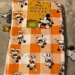 Mickey Mouse Thanksgiving Kitchen Towels